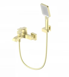 Wonzon &amp; Woghand Flex WW-88037072-BG Смеситель для ванны с душем темный графит