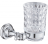 Rose RG1112 Стакан с держателем хром
