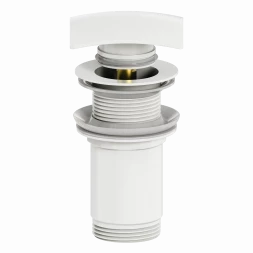 Wonzon &amp; Woghand WW-88SS08-MW Донный клапан для раковины белый матовый