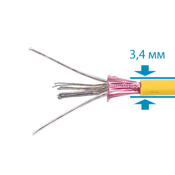 Energy Cable 680 Вт Электрический кабель двужильный 37,9 м