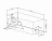 Aquanet Bright 175x70 акриловая ванна с каркасом