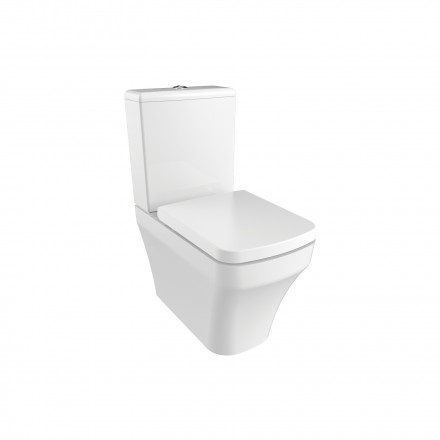 Creavit Solo SO361-00CB00E-0000 унитаз напольный с биде (чаша)