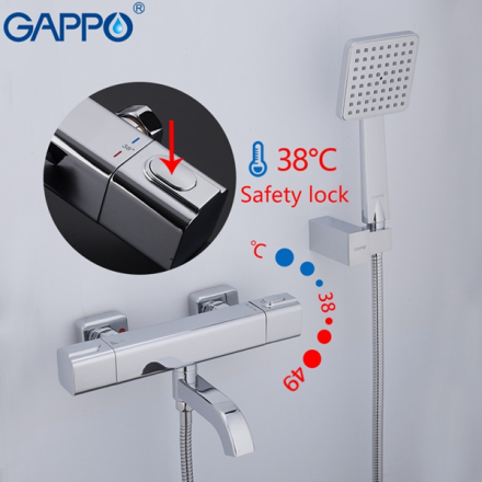 Gappo G3291 Смеситель термостат для ванны