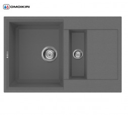 Omoikiri Sakaime 78-2-PL мойка 780x500 платина
