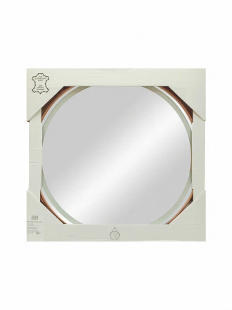 Континент Millenium Brown Led D 500 зеркало на ремне из натуральной кожи коричневого цвета
