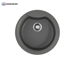 Omoikiri Yasugata 48R-PL мойка 485x485 платина