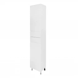 Azario Эстима 35 CS00094554 Пенал напольный левый белый глянец