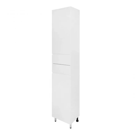 Azario Эстима 35 CS00094554 Пенал напольный левый белый глянец