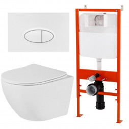 BelBagno Uno set 1 Инсталляция с унитазом