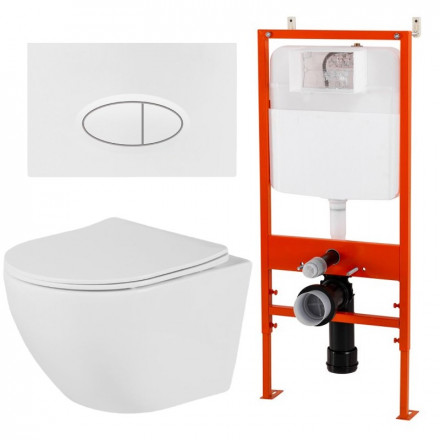 BelBagno Uno set 1 Инсталляция с унитазом