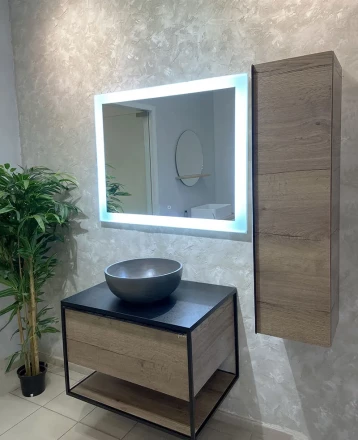 Azario Норма-6 LED-00002327 Зеркало c подсветкой и диммером 1000х800