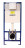 BeWash BW74 500RZVSN074HM0000001 Инсталляция для подвесного унитаза