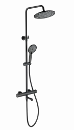 Wonzon &amp; Woghand WW-B3069-MB Душевая система с термостатом черный матовый