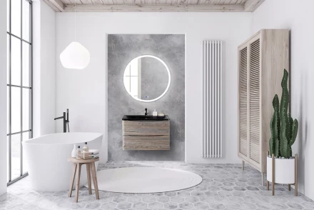 BelBagno ALBANO-600-2C-PIA-BL тумба с раковиной напольная