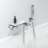 Grohe Plus 33547003 смеситель для ванны с душевым гарнитуром