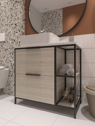 Cersanit BOSQUET 80 63012 тумба под раковину