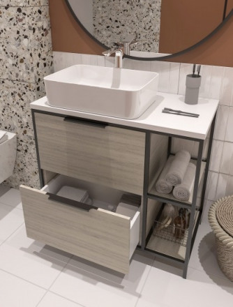 Cersanit BOSQUET 80 63012 тумба под раковину