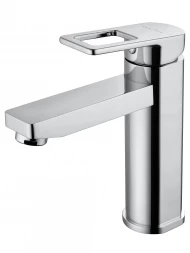 Wonzon &amp; Woghand Frame WW-88139010-CR Смеситель для раковины черный матовый