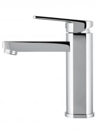 Wonzon &amp; Woghand Frame WW-88139010-CR Смеситель для раковины черный матовый