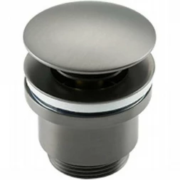 Frap F62-9 Донный клапан для раковины оружейная сталь