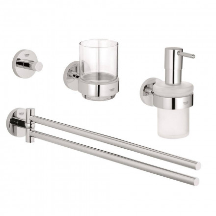 Grohe Essentials 40846001 Комплект аксессуаров 4 в 1 Master Bathroom
