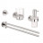 Grohe Essentials 40846001 Комплект аксессуаров 4 в 1 Master Bathroom