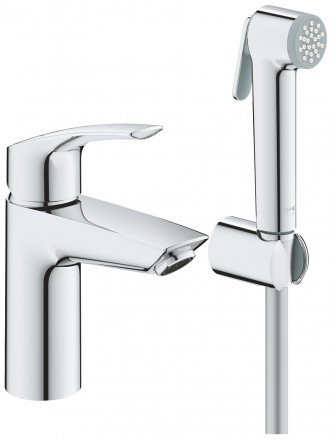 GROHE Eurosmart 2021 23124003 смеситель для раковины с гигиеническим душем