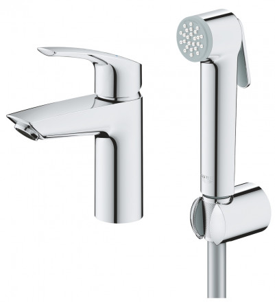 GROHE Eurosmart 2021 23124003 смеситель для раковины с гигиеническим душем