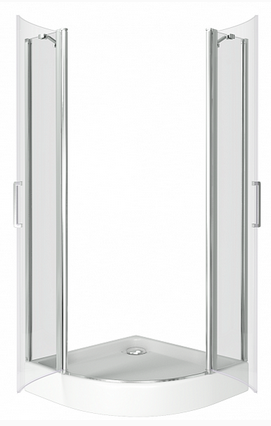 Good Door Pandora R-100-C-CH Душевой угол