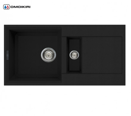 Omoikiri Sakaime 86-2-BL мойка 860x465 черный