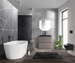BelBagno ALBANO-700-2C-SO-BL тумба с раковиной подвесная