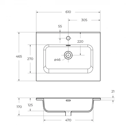 BelBagno KRAFT 39-600/390-2C-SO-RT тумба с раковиной подвесная