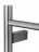 Wonzon &amp; Woghand Bonn WW-AL405-BR Полотенцесушитель электрический брашированный никель