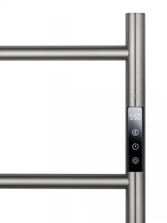 Wonzon &amp; Woghand Bonn WW-AL405-BR Полотенцесушитель электрический брашированный никель