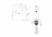 Wonzon &amp; Woghand Stick WW-88339017-CR Смеситель для биде черный матовый
