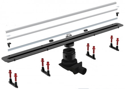 Pestan Confluo Slim Line 750 Душевой лоток с решеткой