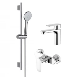 Aquatek Ника AQ1831CR Комплект смесителей 3 в 1