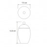 Wasserkraft Ruwer K-6779 Косметическая емкость Wasserkraft Ruwer K-6779 Косметическая емкость