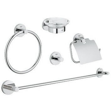 Grohe Essentials 40344001 Комплект аксессуаров 5 в 1 Master Bathroom
