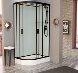 Frank F418R М Black 20052 душевая кабина