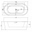 Abber AB9209 Акриловая ванна 170x80