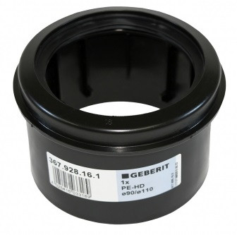 Geberit 367.928.16.1 Раструб с уплотнением D90/D110