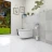Uni-Flow MI SMART CH10166ZR безободковый подвесной унитаз-биде