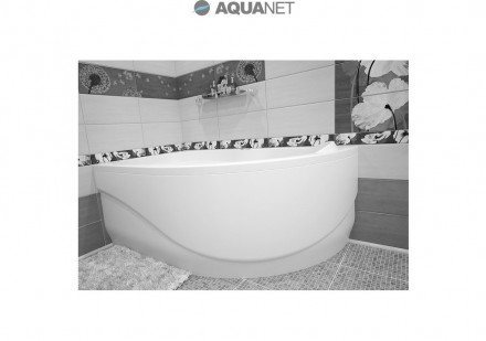 Aquanet Graciosa 150x90 левая акриловая ванна без гидромассажа