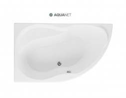 Aquanet Graciosa 150x90 левая акриловая ванна без гидромассажа