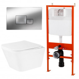 BelBagno Duo set 2 Инсталляция с унитазом