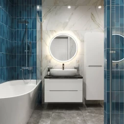 BelBagno ANCONA-N-600-2C-SO-WO тумба с раковиной подвесная