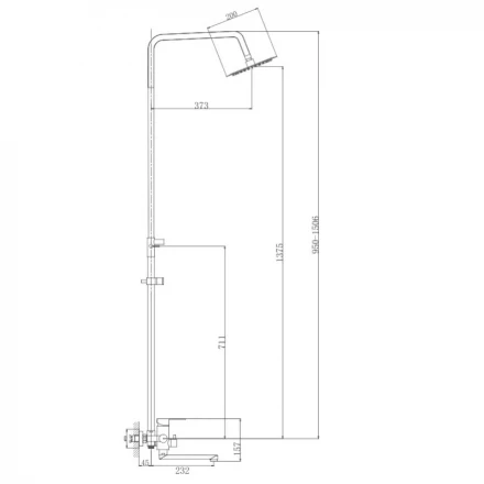 Haiba HB24801 Душевая система