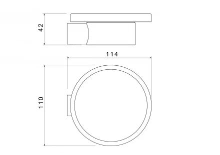 AQUATEK ЛИРА AQ4403MB мыльница