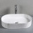 CeruttiSpa CR0055B MMW1 раковина накладная мрамор матовый белый